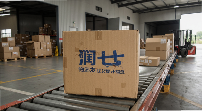 润七商贸物流发货包装实拍图