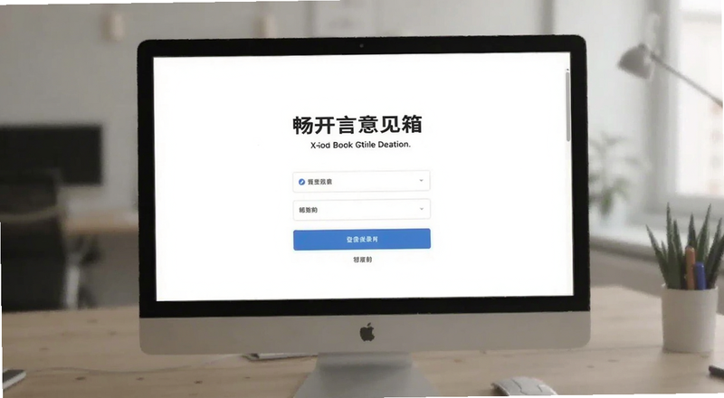 畅开言意见箱登录界面预览图