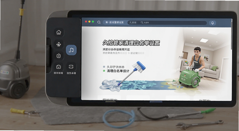久拾管家清理白名单设置预览图