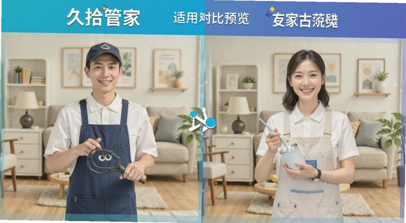 久拾管家适用场景对比预览图