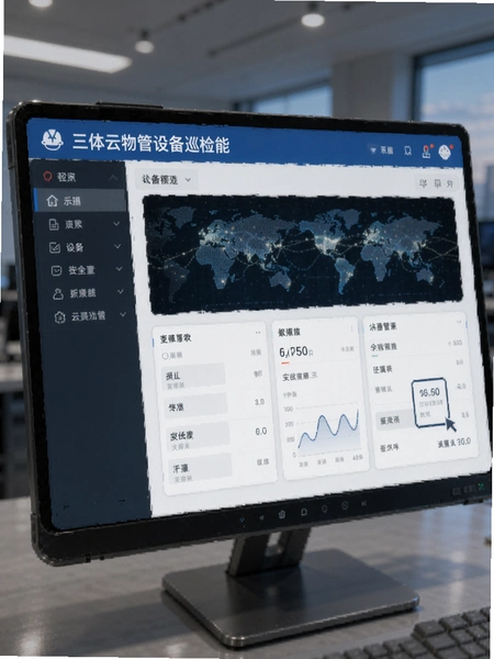 三体云物管设备巡检功能界面