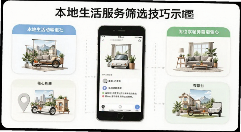 本地生活服务筛选技巧示意图