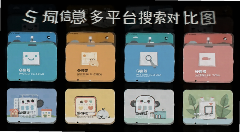 同城信息多平台搜索对比图