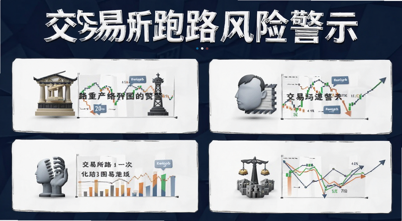 交易所跑路风险警示图