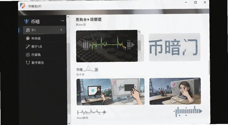 币暗入门新手操作界面预览图