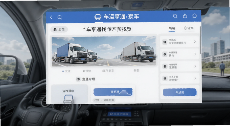 车运亨通找车界面预览图