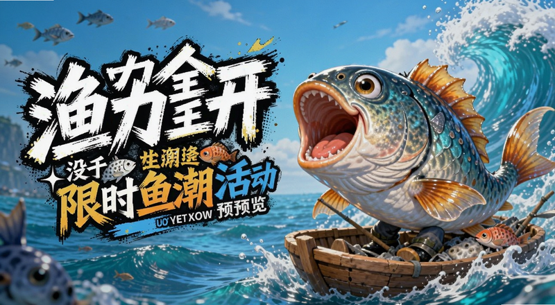 渔力全开限时鱼潮活动预览图