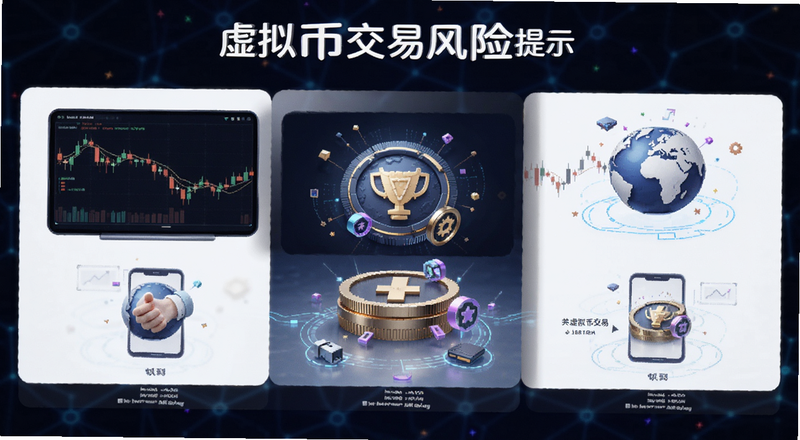 虚拟币交易风险提示图