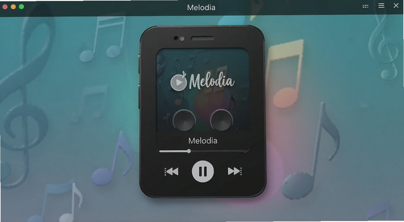 Melodia���ֲ������ٷ������ذ�װ����Ԥ��ͼ