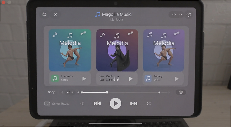 Melodia���ֲ������赥�����������Ԥ��ͼ