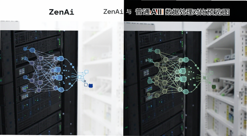ZenAi与普通AI数据处理对比预览图
