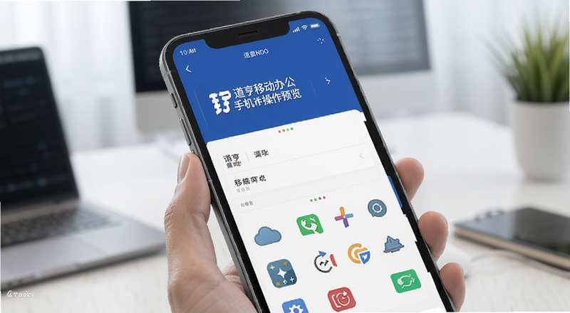 道亨移动办公手机端操作预览图