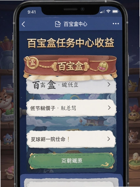 百宝盒任务中心收益页面