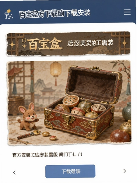 百宝盒官方下载安装页面