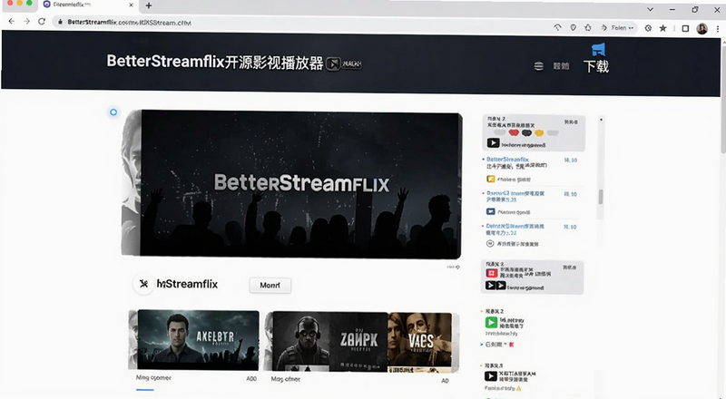 BetterStreamflix��ԴӰ�Ӳ���������ҳ��Ԥ��ͼ