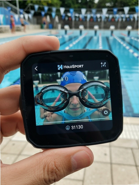 HoloSport连接泳镜设置界面