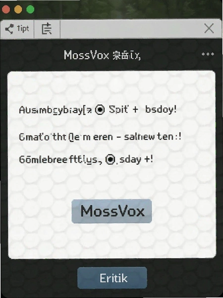 MossVox¼��ת���ֽ����ͼ