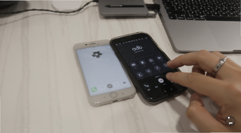 adb工具连接手机操作预览图