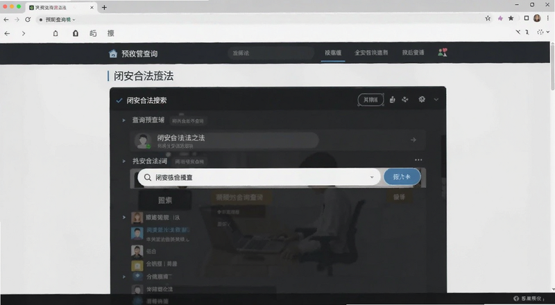 闭安合法吗搜索查询界面预览图