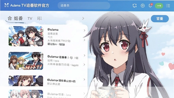 Aulama Anime TV����׷�������ٷ����ͼ