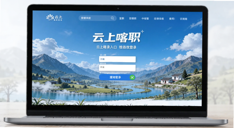 云上喀职登录入口页面预览图