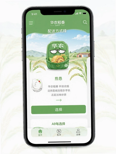 ��ũ����APP���ͷ�ʽѡ��ҳ��ʾ��ͼ