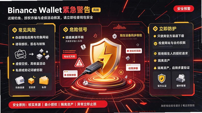 Binance Wallet�������棺αװ��USDT��թƭ�������ں��н�ͼ