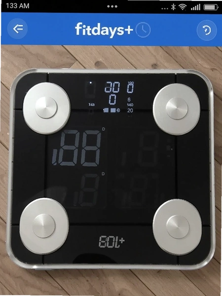 Fitdays+�˵缫��֬�Ӳ��������ͼ