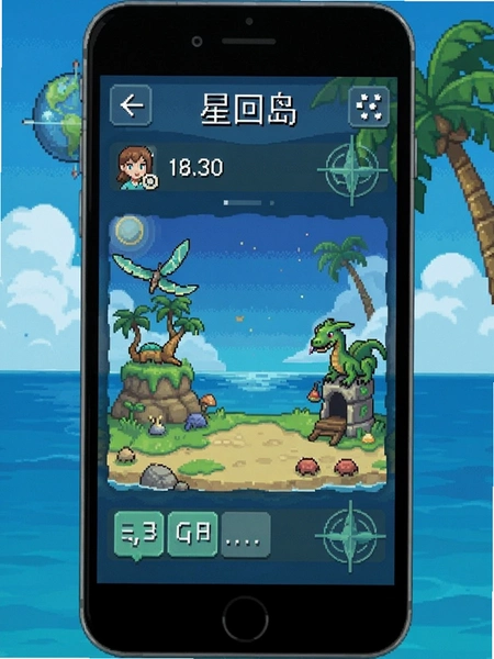 星回岛聊天界面截图