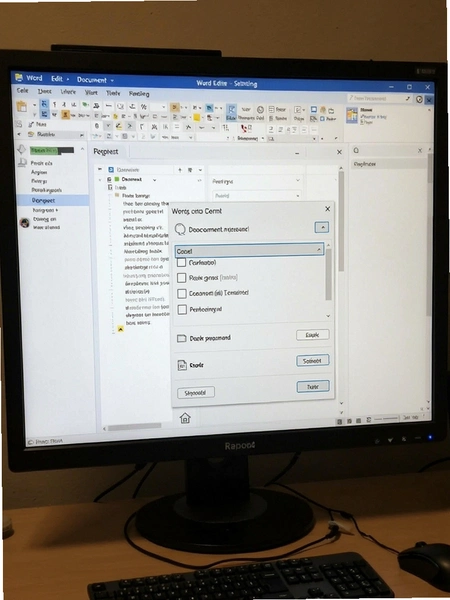 Word�༭document��˽���ý���ʾ��ͼ