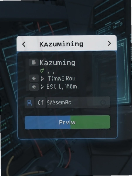 Kazuming权限申请界面预览图