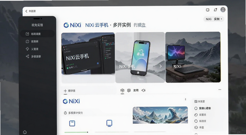 NiXi���ֻ��࿪ʵ������Ԥ��ͼ