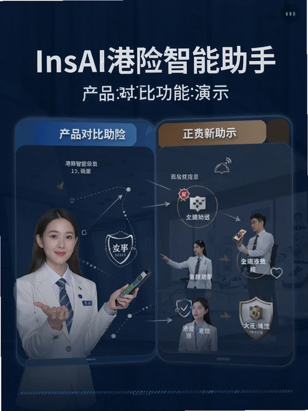 InsAI������������ ��Ʒ�Աȹ�����ʾͼ