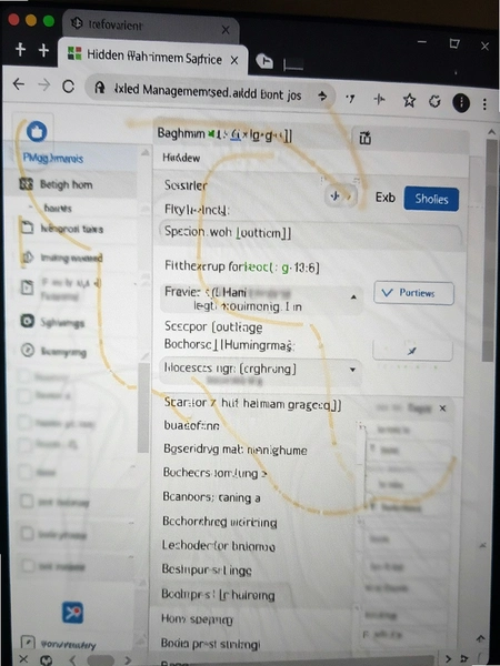隐藏浏览器书签管理页面预览图