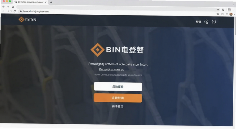 币安官网登录页面预览图