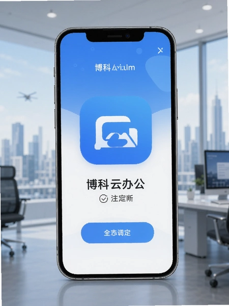博科云办公APP启动画面
