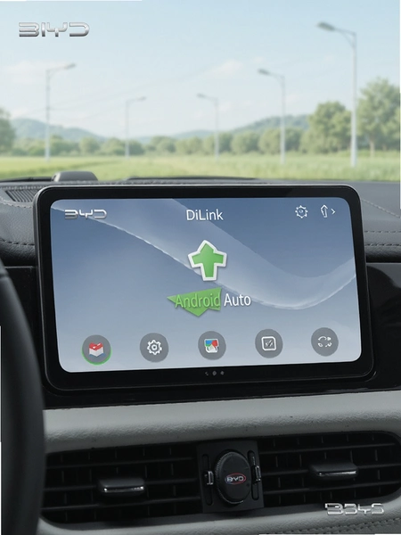 DiAuto比亚迪DiLink无线Android Auto连接界面