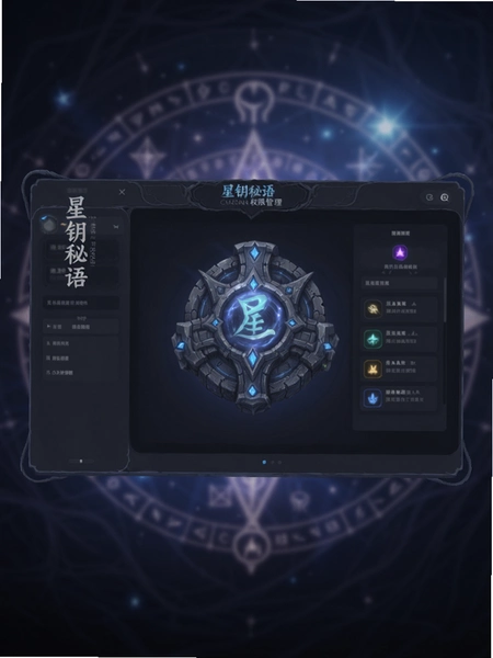 星钥秘语权限管理界面预览图