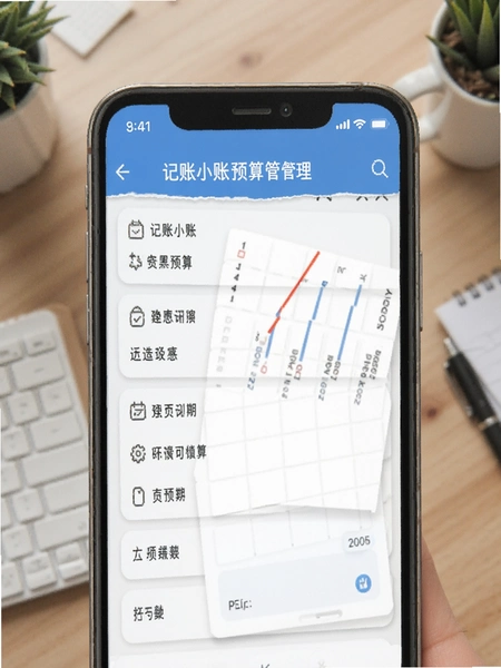 记账小账预算管理界面预览图
