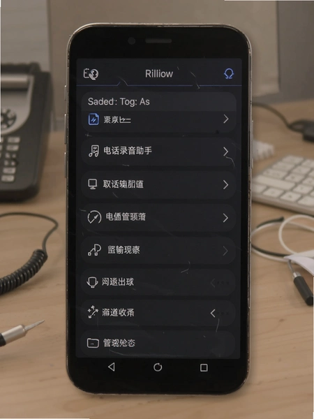 �绰¼������¼���ļ������б�Ԥ��ͼ