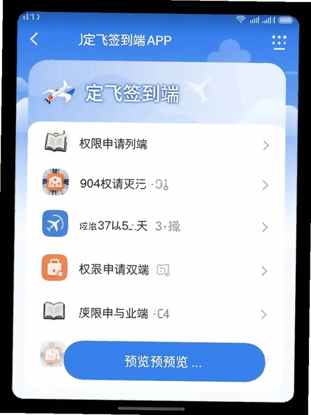 ����ǩ����APPȨ�������б�Ԥ��ͼ